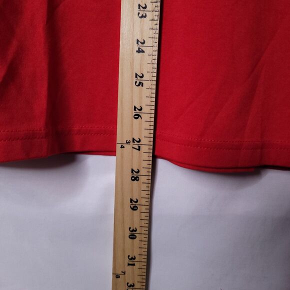 Nike USA Olympics T Shirt Mens Large Red Dri Fit Athletic Cut - Picture 6 of 10